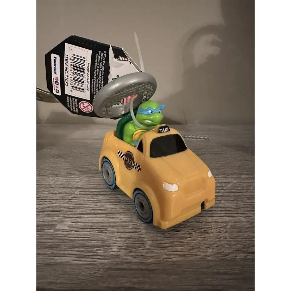 Teenage Mutant Ninja Turtles Rad Rip Racers Pull Back Car NEW Complete Set of 4 - Picture 9 of 16